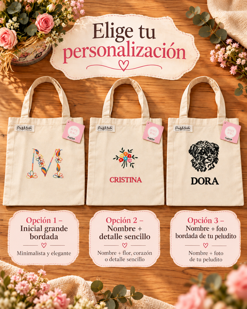 CUSTOM EMBROIDERED TOTE BAG
